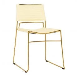 TOV Domani Vegan Leather Chair - Set Of 2