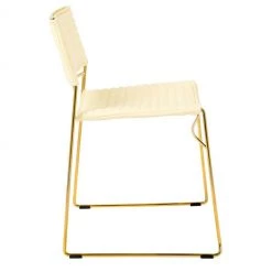 TOV Domani Vegan Leather Chair - Set Of 2