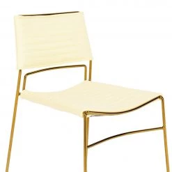 TOV Domani Vegan Leather Chair - Set Of 2