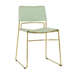 TOV Domani Vegan Leather Chair - Set Of 2