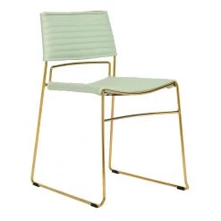 TOV Domani Vegan Leather Chair - Set Of 2