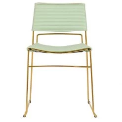 TOV Domani Vegan Leather Chair - Set Of 2