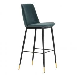 TOV Evora Velvet Counter Stool (Set Of 2)