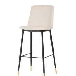 TOV Evora Velvet Counter Stool (Set Of 2)