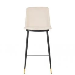TOV Evora Velvet Counter Stool (Set Of 2)