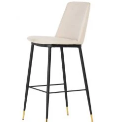 TOV Evora Velvet Counter Stool (Set Of 2)