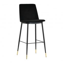 TOV Evora Velvet Counter Stool (Set Of 2)