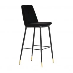 TOV Evora Velvet Counter Stool (Set Of 2)