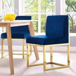 TOV Haute Velvet Chair Dining Room