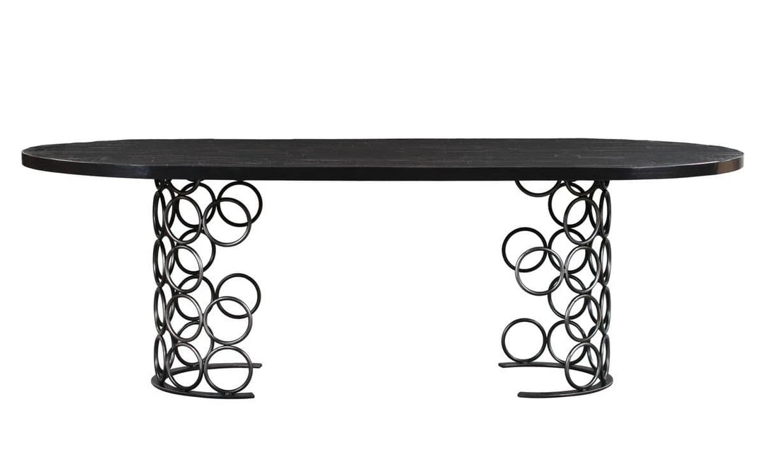 TOV Valentina Black Dining Table Dining Room