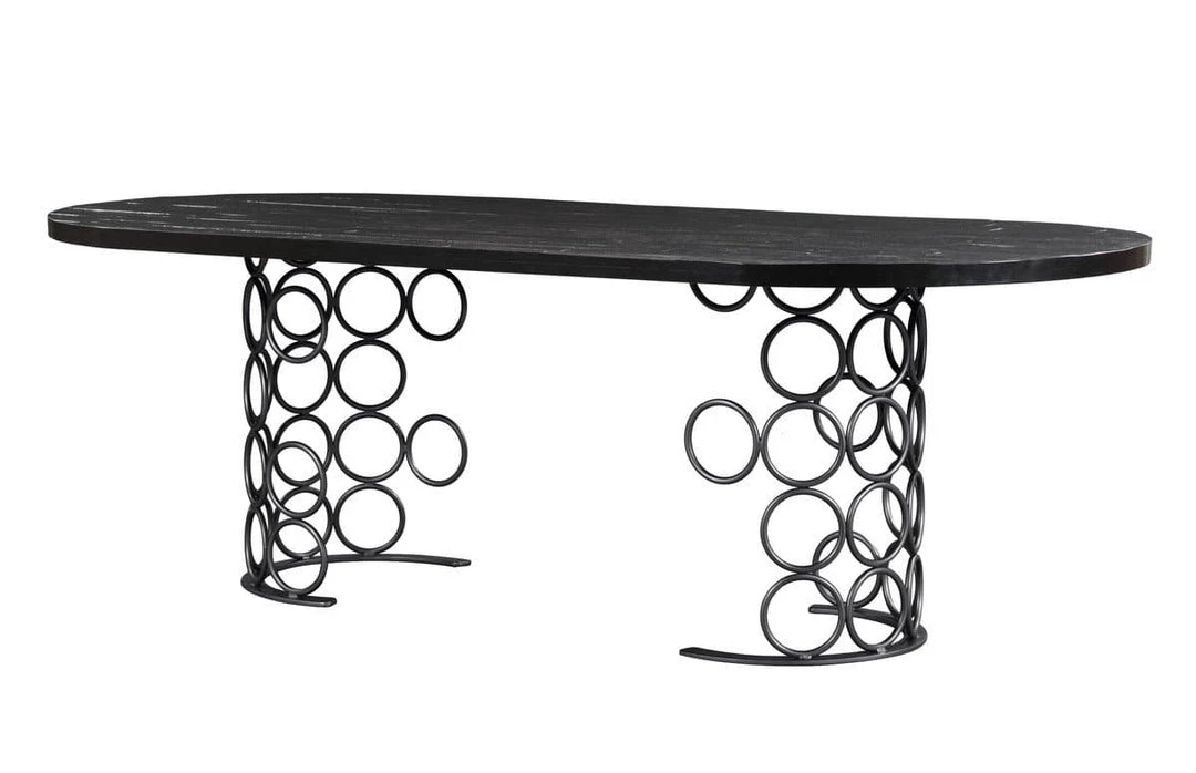 TOV Valentina Black Dining Table Dining Room