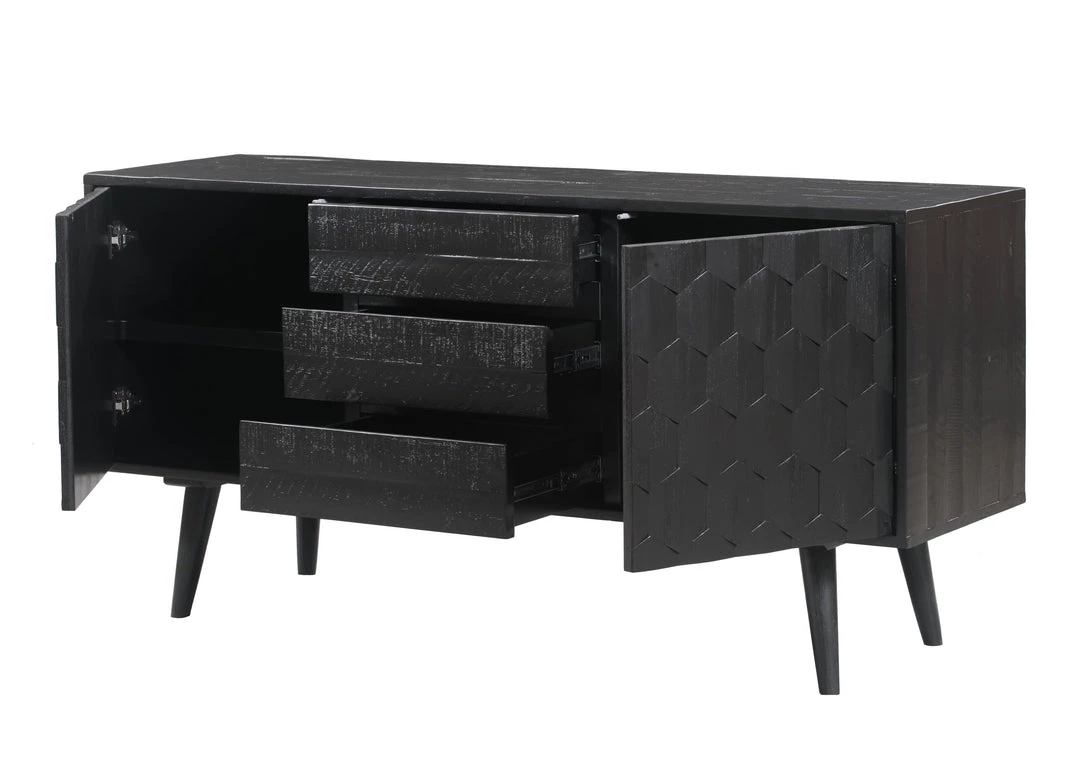 TOV Valentina Black Buffet Living Room