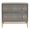 TOV Bedroom Pesce Shagreen Nightstand