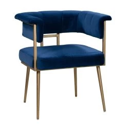 TOV Dining Room Astrid Velvet Chair