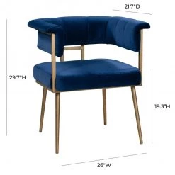 TOV Dining Room Astrid Velvet Chair
