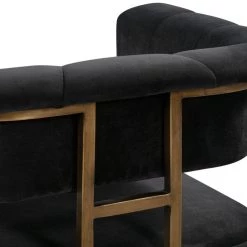 TOV Dining Room Astrid Velvet Counter Stool