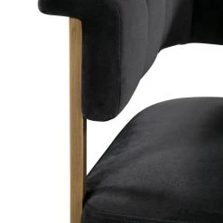 TOV Dining Room Astrid Velvet Counter Stool