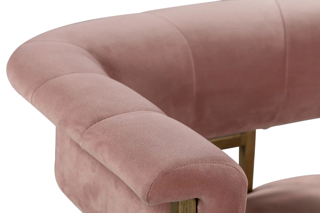 TOV Astrid Velvet Bar Stool Dining Room