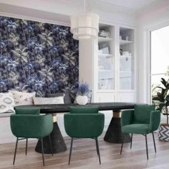 TOV Rishi Black Rope Table Dining Room