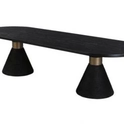 TOV Rishi Black Rope Table Dining Room