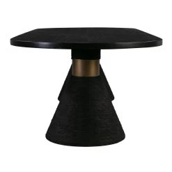 TOV Rishi Black Rope Table Dining Room