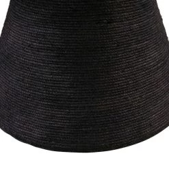 TOV Dining Room Rishi Black Rope Round Dining Table