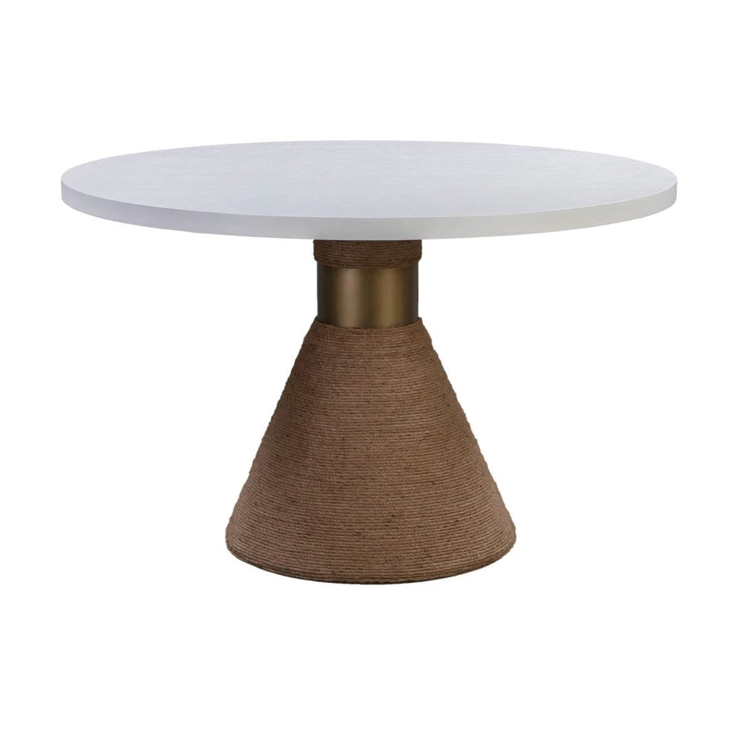 TOV Rishi Natural Rope Round Table