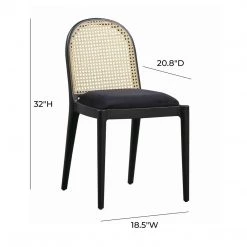 TOV Kora Cane Dining Chair Dining Room