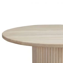 TOV Chelsea Round Oak Dining Table