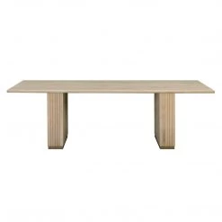 TOV Dining Room Chelsea Oak Rectangular Dining Table