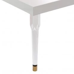 TOV Tabby Glossy Lacquer Dining Table