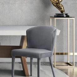 TOV Metropolitan Velvet Chair Dining Room