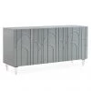 TOV Living Room Reesa Grey Lacquer Buffet