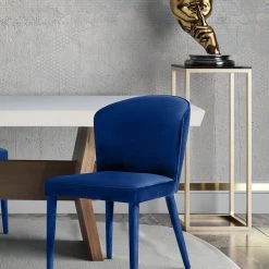TOV Metropolitan Velvet Chair Dining Room