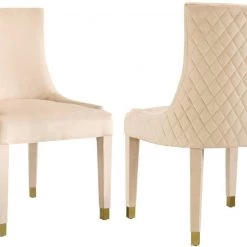 TOV Dining Room Diamond Dining Chair (Set Of 2)
