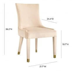 TOV Dining Room Diamond Dining Chair (Set Of 2)