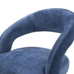 TOV Dining Room Rocco Blush Velvet Dining Chair