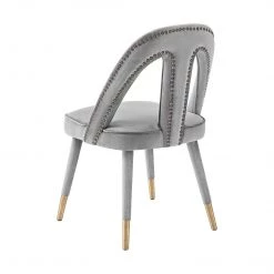 TOV Dining Room Petra Velvet Side Chair