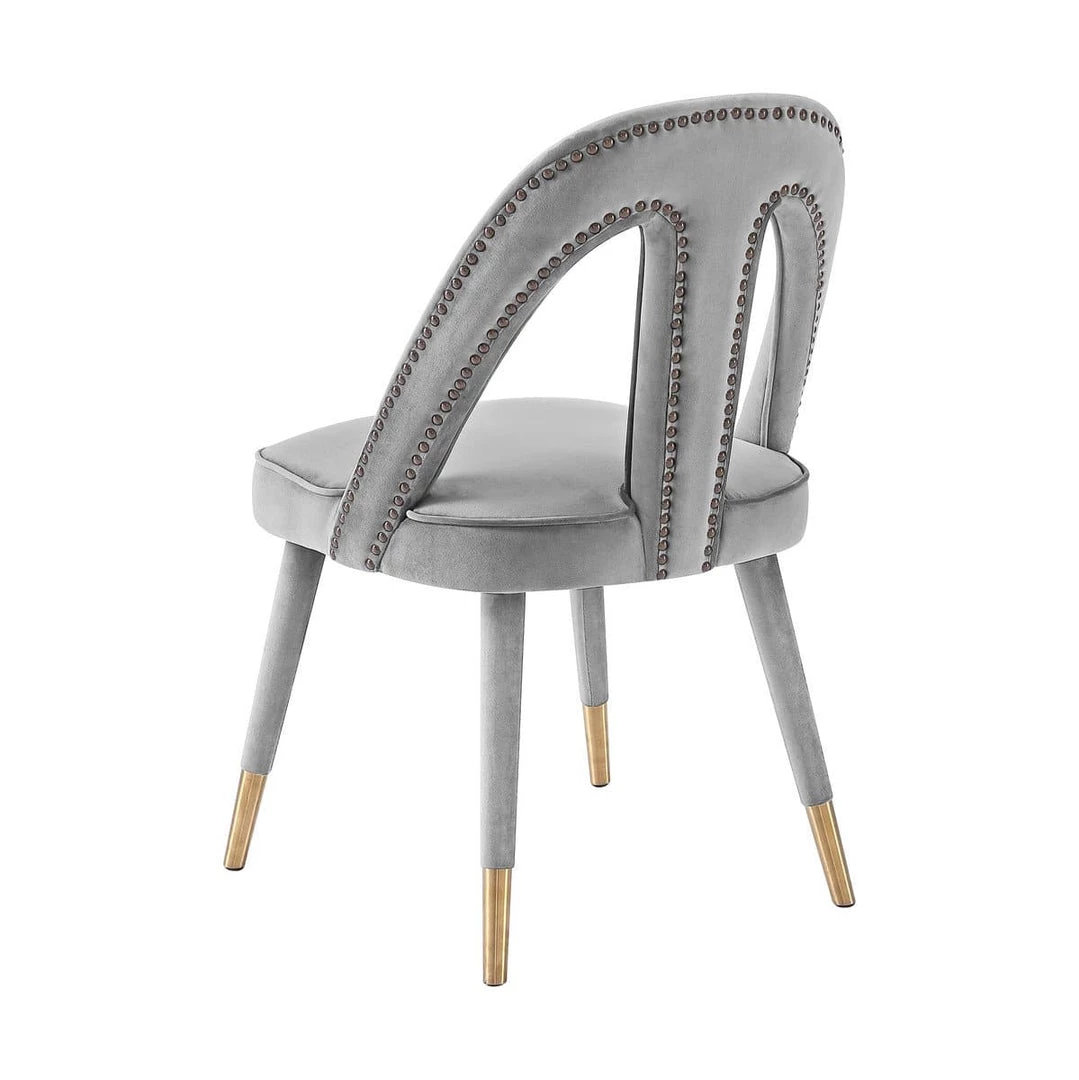 TOV Dining Room Petra Velvet Side Chair