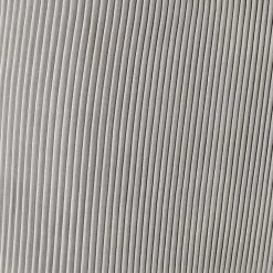 TOV Dining Room Beatrix Pleated Light Grey Velvet Side Chair - Silver Legs