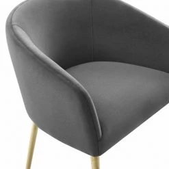 TOV Arya Performance Velvet Dining Chair Dining Room