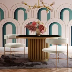 TOV Kim Performance Velvet Chair