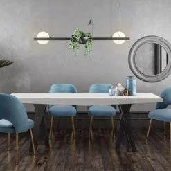 TOV Swell Velvet Chair Dining Room