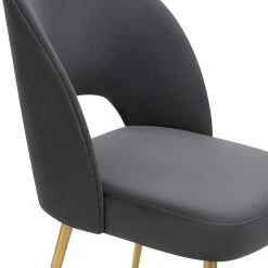 TOV Swell Velvet Chair Dining Room