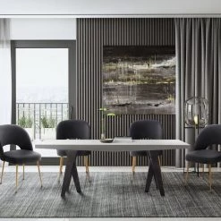 TOV Swell Velvet Chair Dining Room