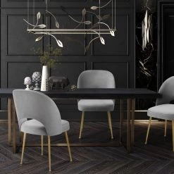 TOV Swell Velvet Chair Dining Room