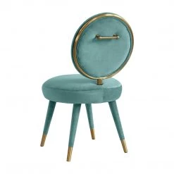 TOV Kylie Velvet Dining Chair Dining Room