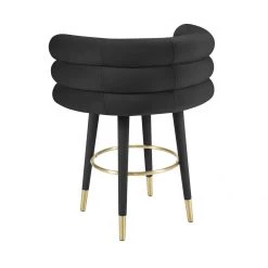 TOV Betty Velvet Counter Stool Dining Room