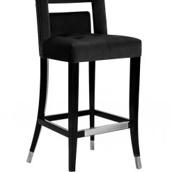 TOV Hart Velvet Bar Stool Dining Room