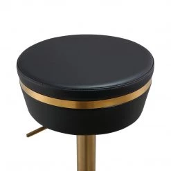 TOV Astro Gold Adjustable Stool Bar Stools & Carts